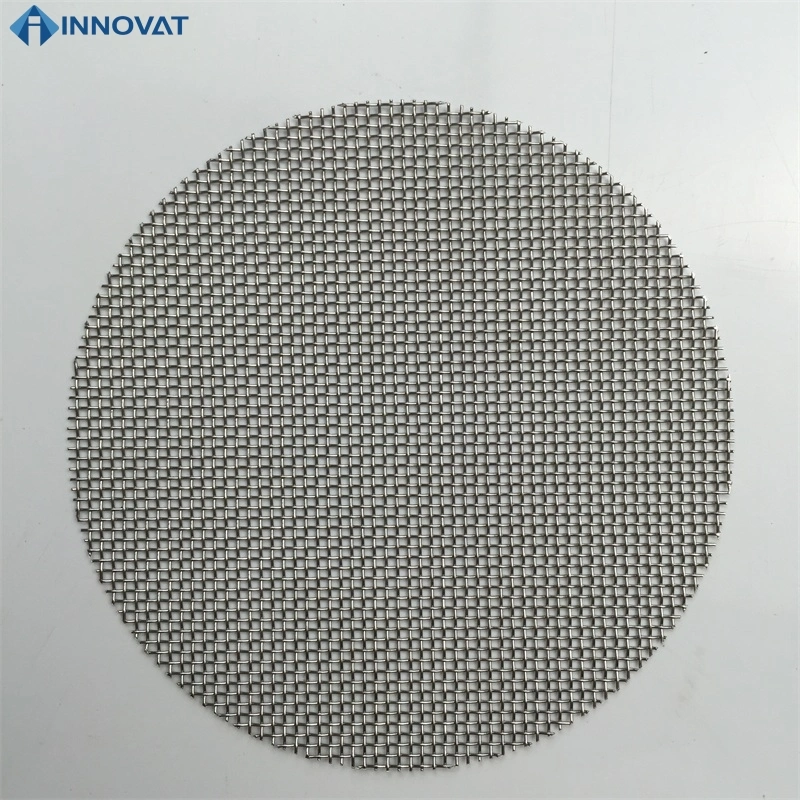 Round Screen Mesh Disc Ss 304 Stainless Steel Woven Mesh Filter Screen Disc with High quality/High cost performance 