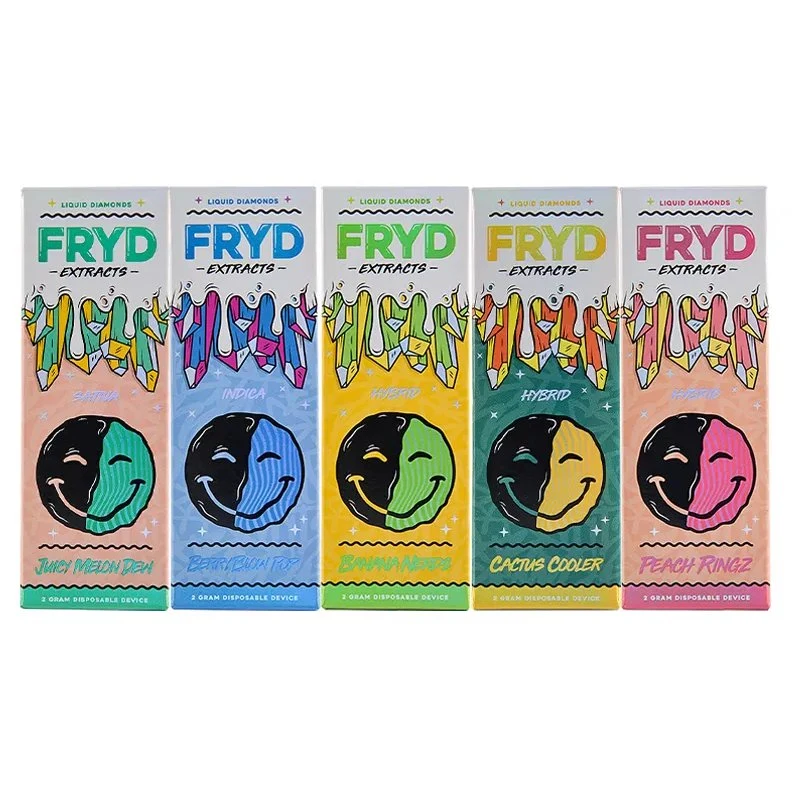 Fryd Extracts 2g Disposable/Chargeable Vape Pen Cartridge Liquid Diamonds New Flavors Wholesale/Supplier Oil Fryd Vape Pen