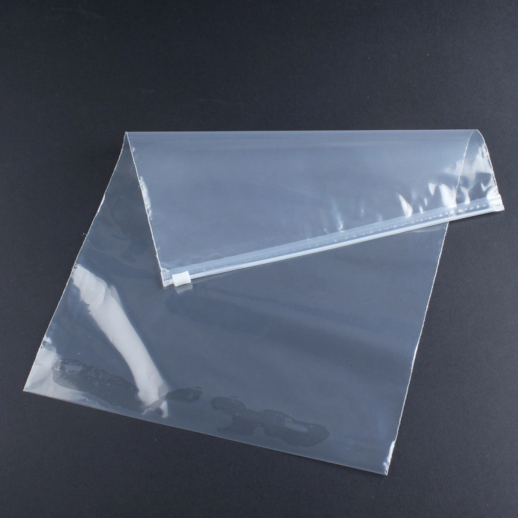 100PCS Custom Eco-Friendly Zipper Bag Resealable Packaging Bags Clear Vinyl PVC Zipper Bags