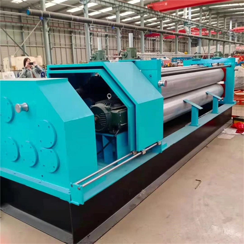 3.2 Meter/4meters/6meters Horizontal Barrel Corrugated Roofing Tile Sheet Roll Forming Machine