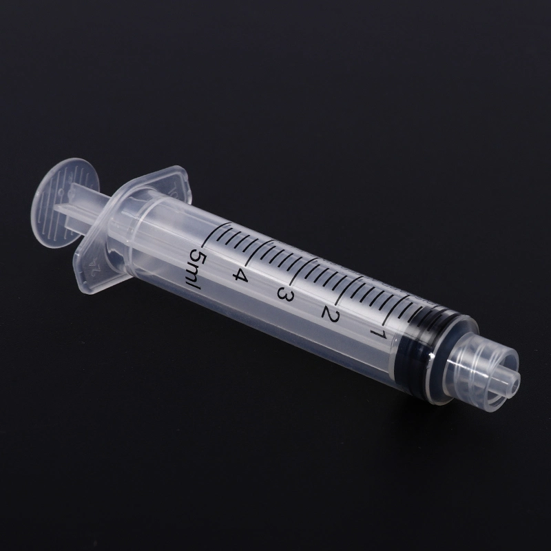 Medical Sterile Manual 5ml Syringe for Vaccine Injection