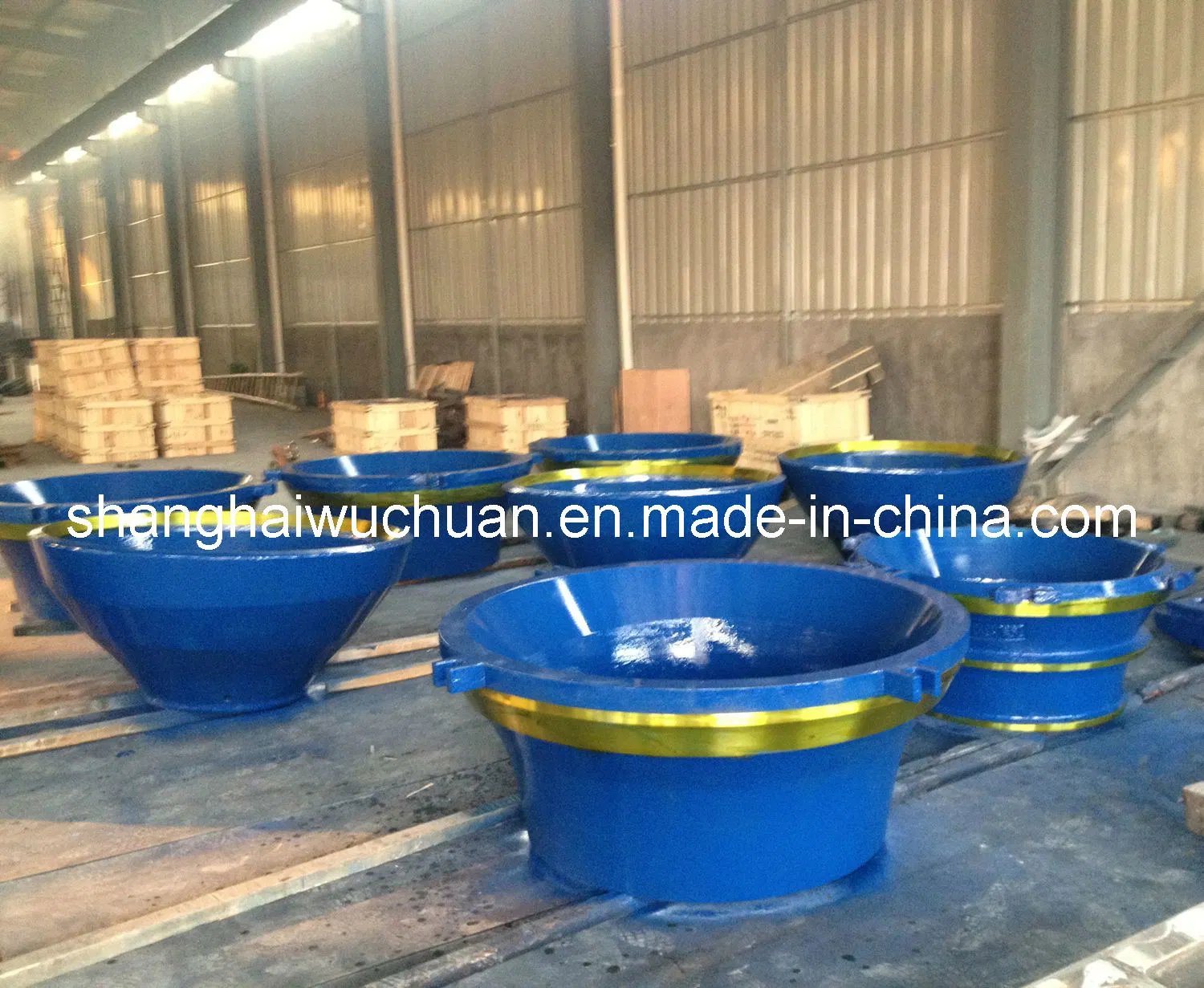 Mantle Bowl Liner Concave, Cone Crusher Wear Liner Manganese Casting Spare Parts