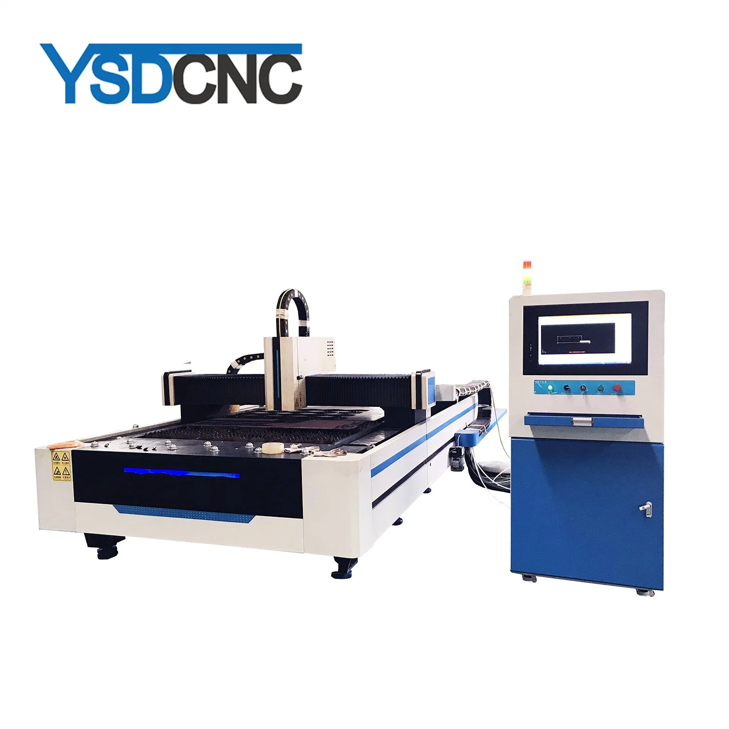 1000W 1500*3000 Machine de découpe laser CNC automatique de tôle en acier inoxydable, aluminium, cuivre, plaque métallique et tube