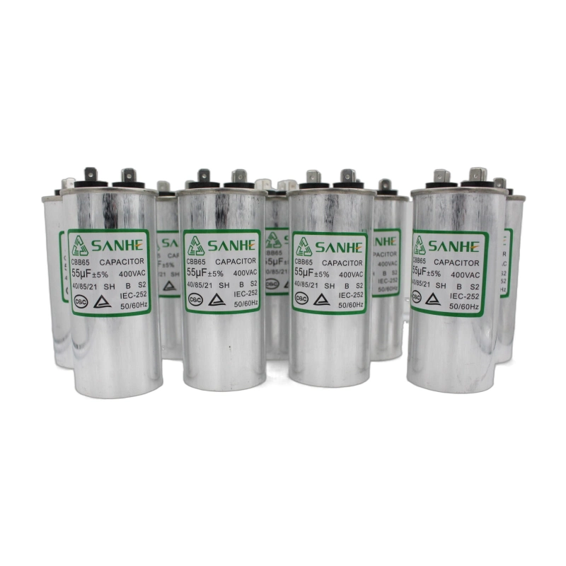 50+6UF 450V High quality/High cost performance  Cbb65 AC Fan Motor Capacitor Dual Type