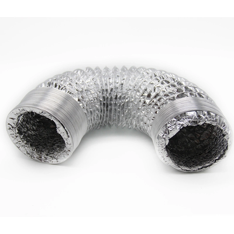 Hot Sale Aluminum Flexible Duct with Insulation or Non-Insulated