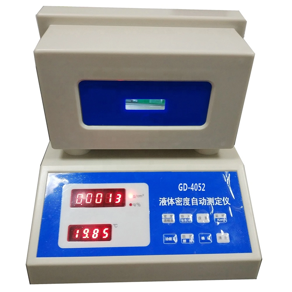 ASTM D4052 Liquid Densímetro Analyzer Instrumento Digital