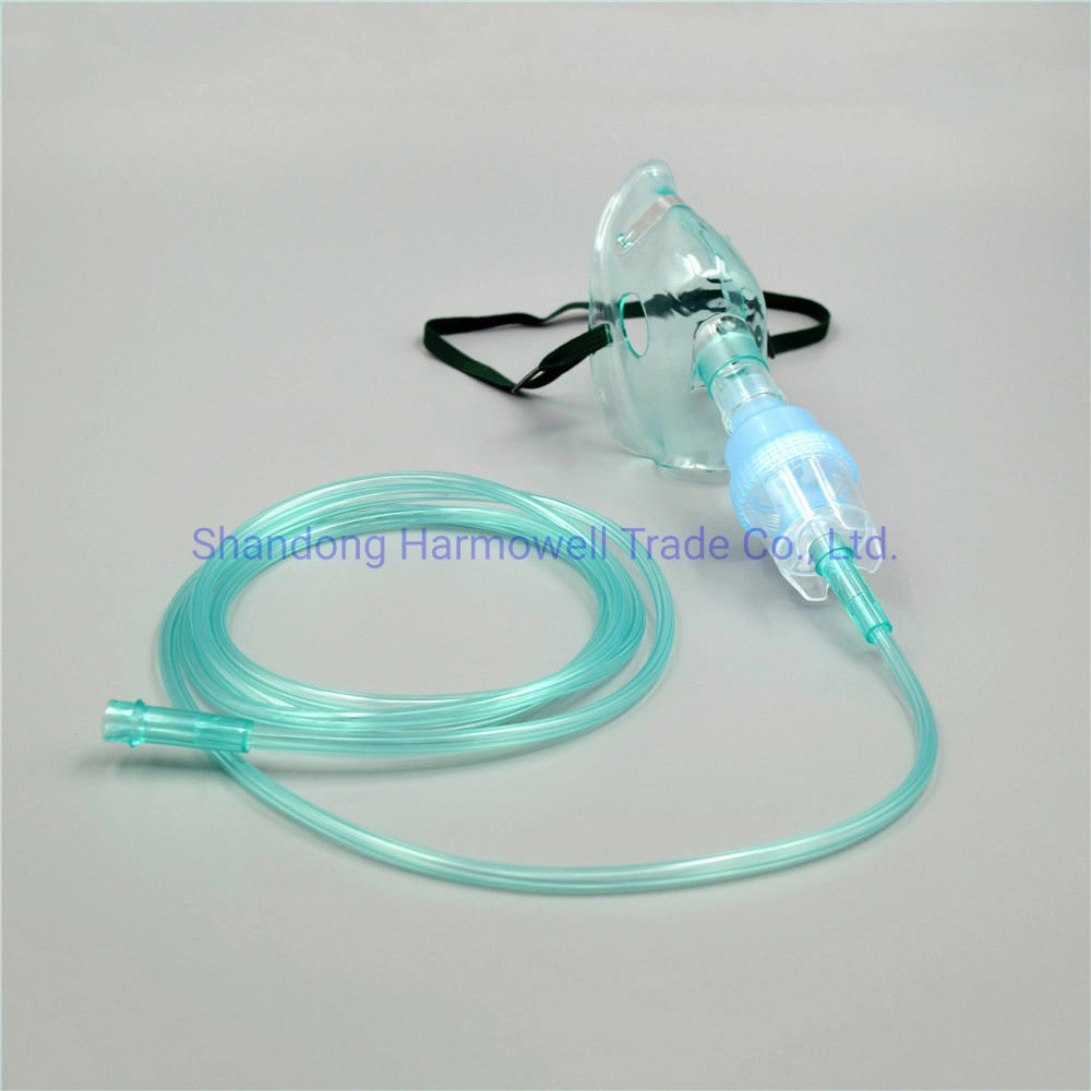 Disposable Nebulizer Mask Adult with Oxygen Tube