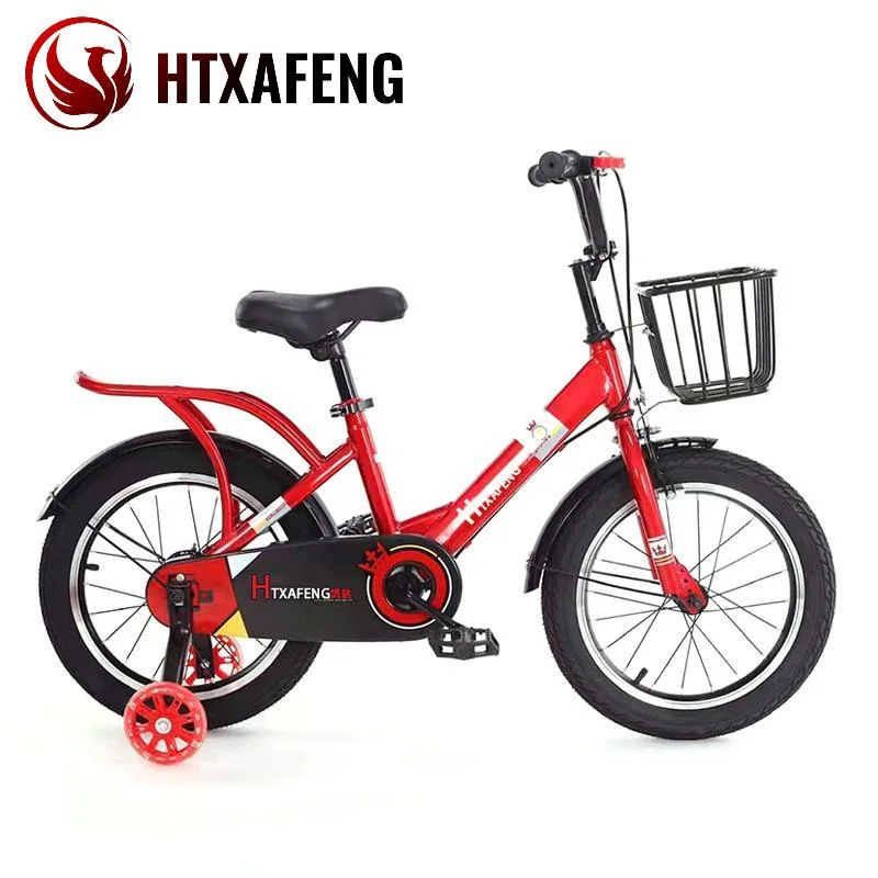 Great Deal Child Bicycle New Children&prime; S Pedal Bicycle Bold and Stable High Carbon Steel Frame 12 Inches 2-12 Years Old Bicycle