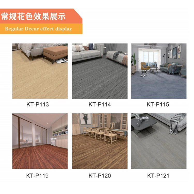 Spc Vinyl Plank Click Floor Wood Design Kt-P110