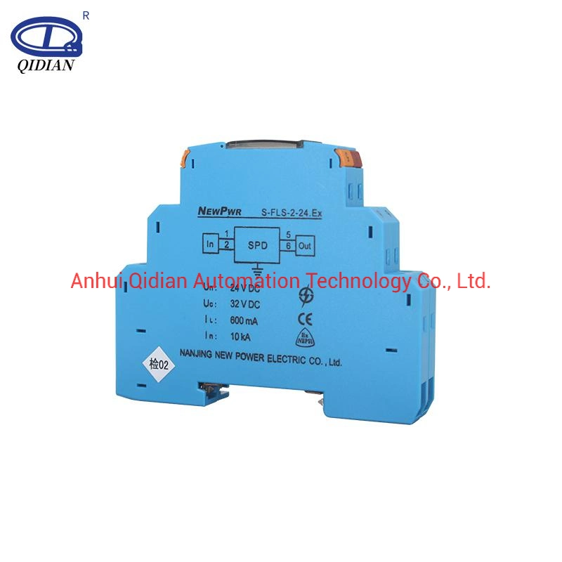 Signal SPD Surge Protector 24V DC RS485 Surge Suppressor Intrinsically Safe SPD Lightning Protection Device 4-20mA RS485 RS232 Switch Signal Tc/Rtd Signal Input