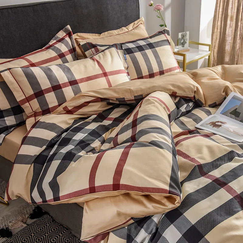 100% Cotton Satin Long Staple Combed Wholesale/Supplier Beddings Set, Custom Print Duvet Cover