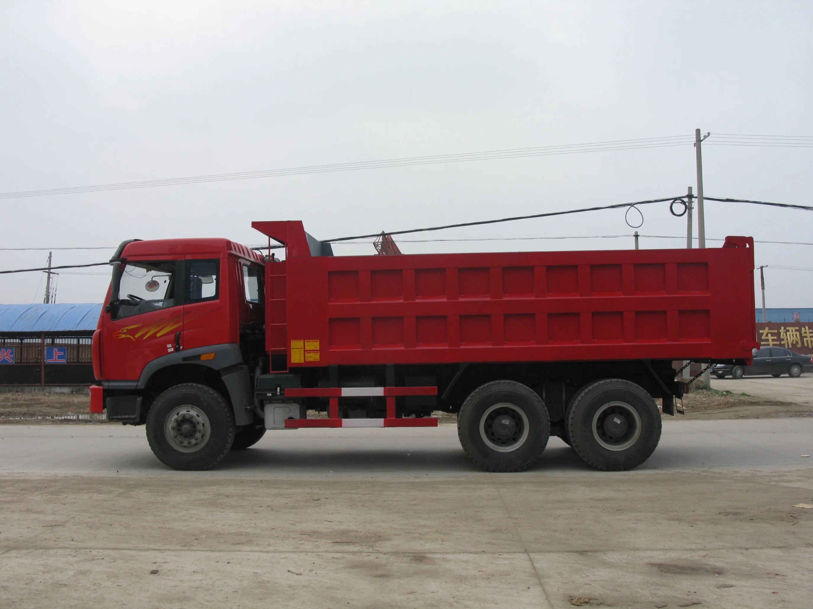 FAW Camión Volquete Pesados 40 toneladas, 6X4 10-Rueda trasera de camiones volquete Dumping