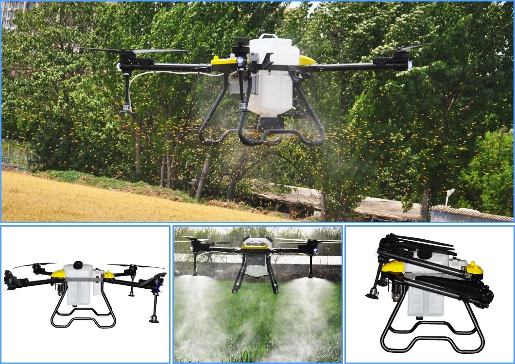 10L 16L 30L Joyance Agriculture Drone de pulvérisation autonome de pesticides pour cultures de riz