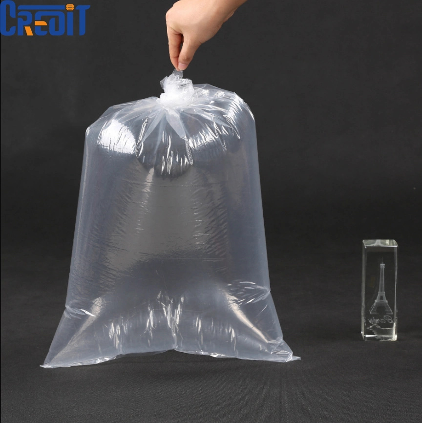 Thickened Dust and Moisture Resistant CPE Frosted Transparent Flat Plastic Packaging Bag