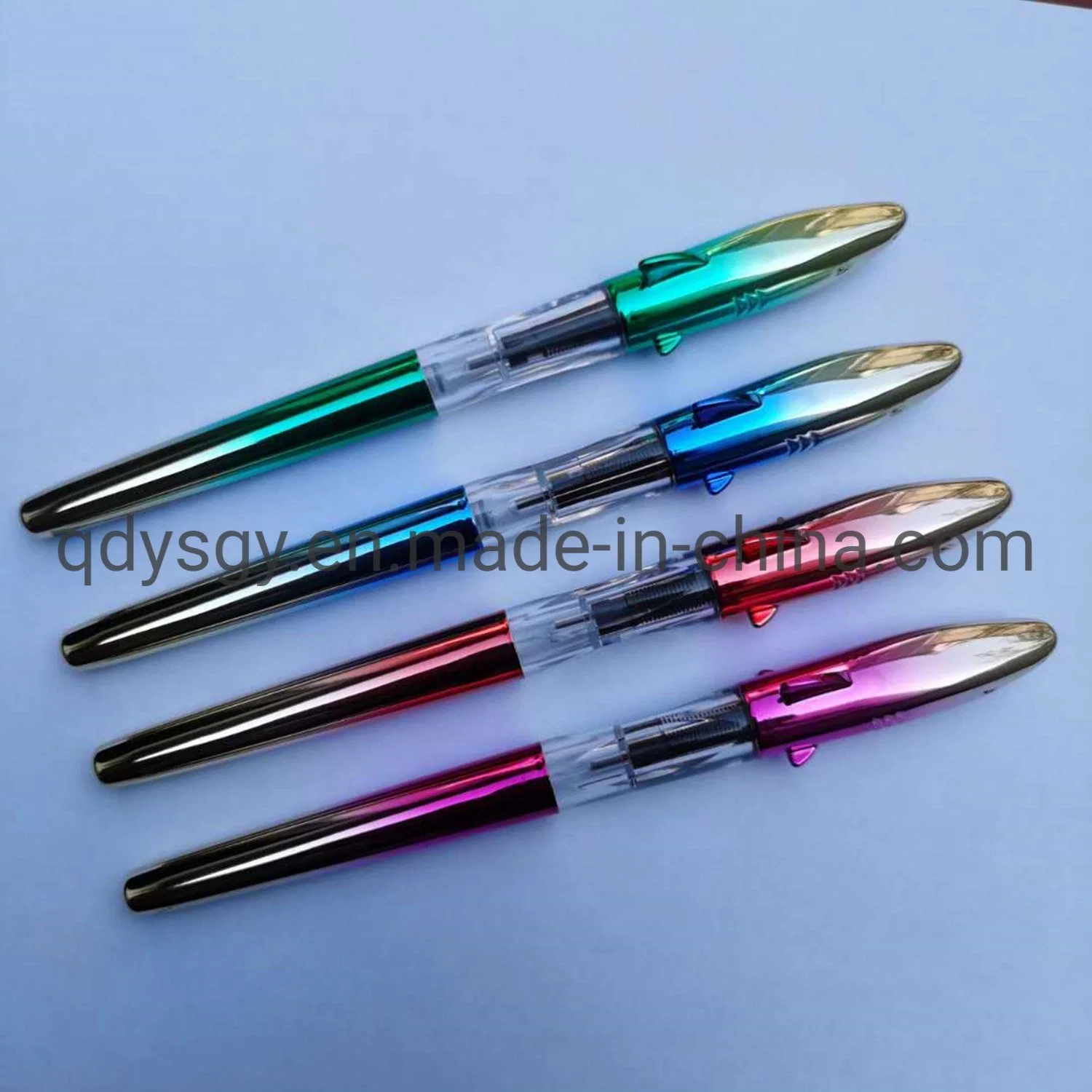 School Stationery Fountain Pen with UV Surface Treatment