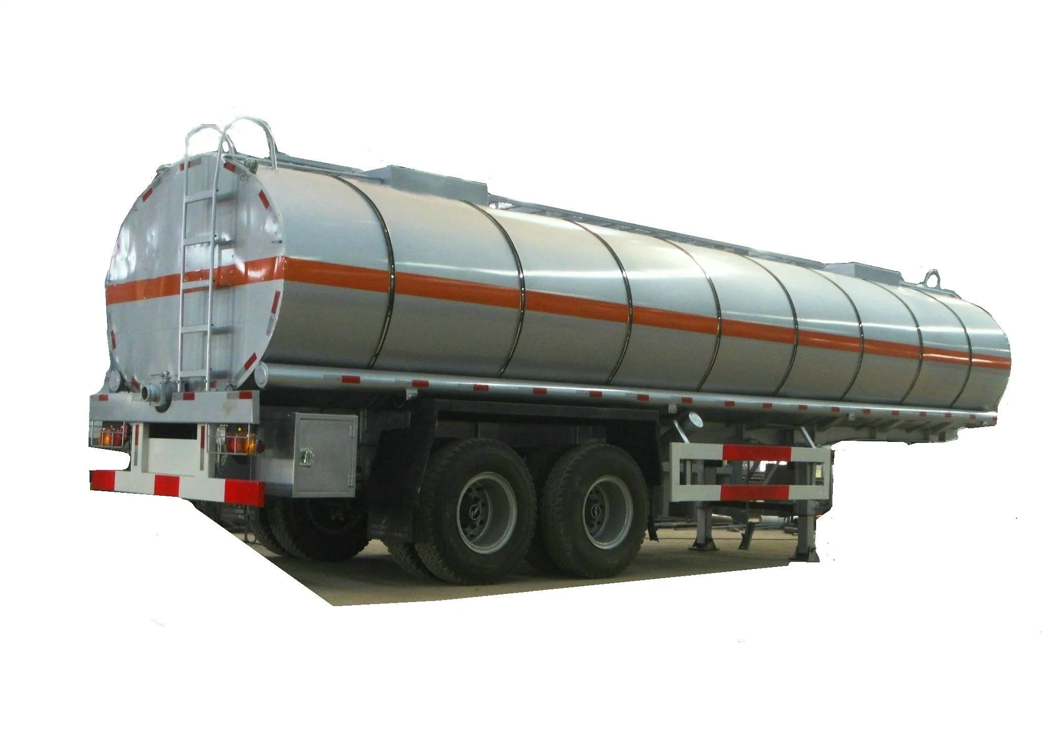 30t -38t Stainless Tanker Trailer Insulated Steam Heating System for Transport Hot Liquid Coal Tar Oil, Crude Oil, Waxs Chemcial