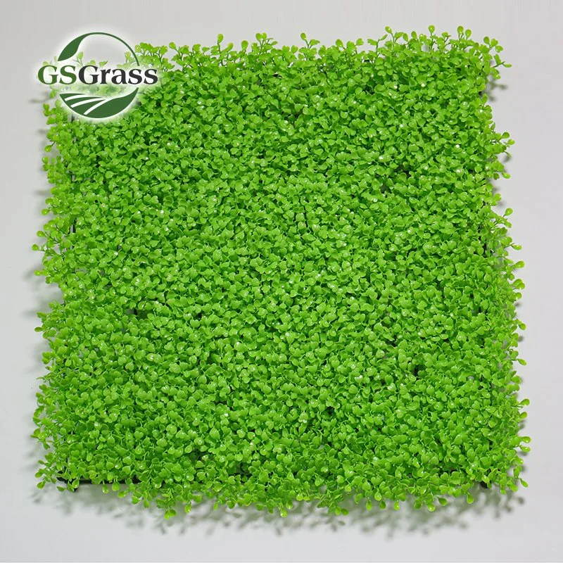 Factory Customized Artificial Boxwood Hedge Fence Panel for Indoor Decoration