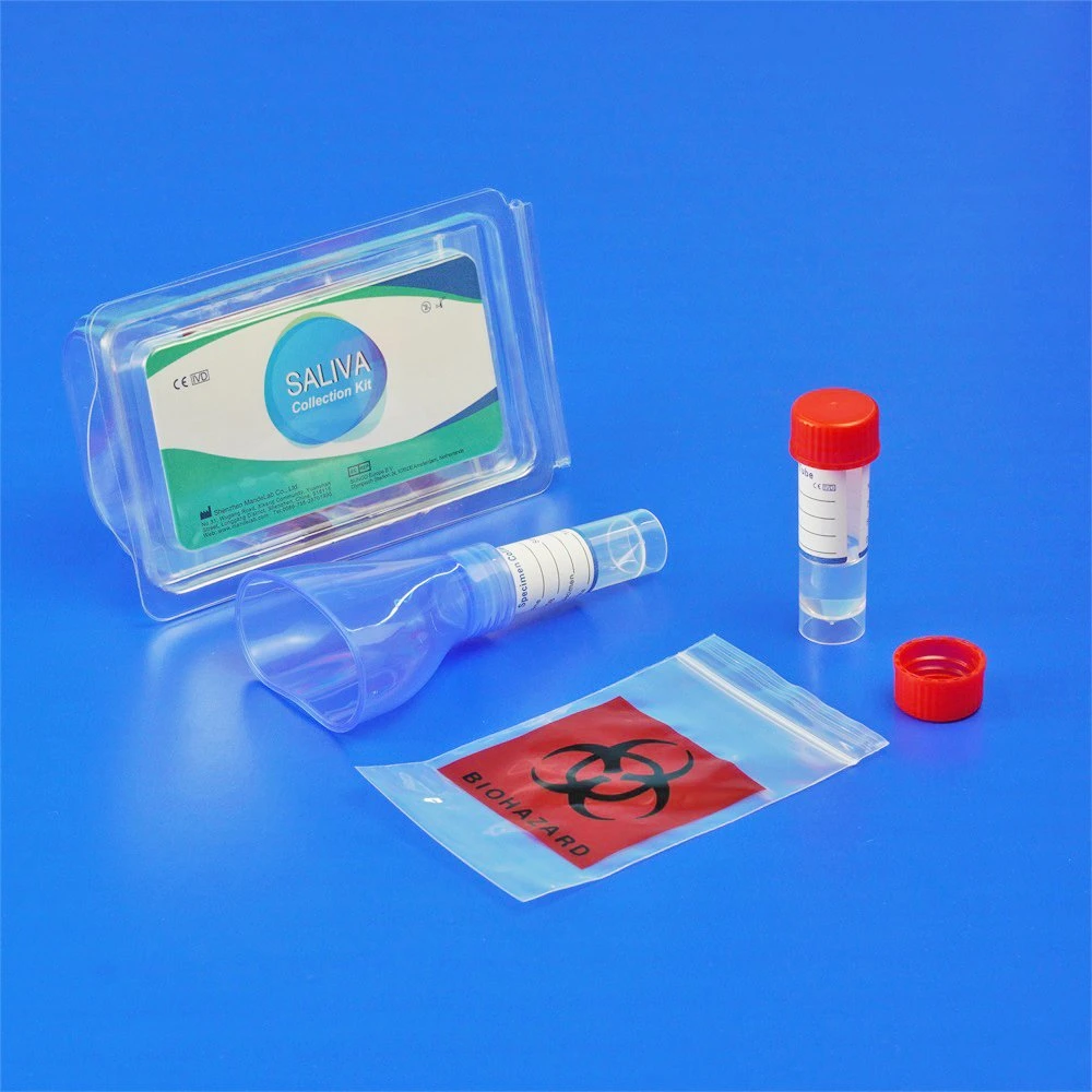 Ser-Friendly Collection Saliva Specimen Collection Kit CE DNA/Rna Test Saliva Sample Collector