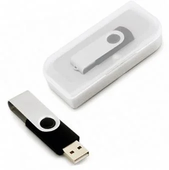 USB-Flash-Stick mit Metalllogo für Werbegeschenke