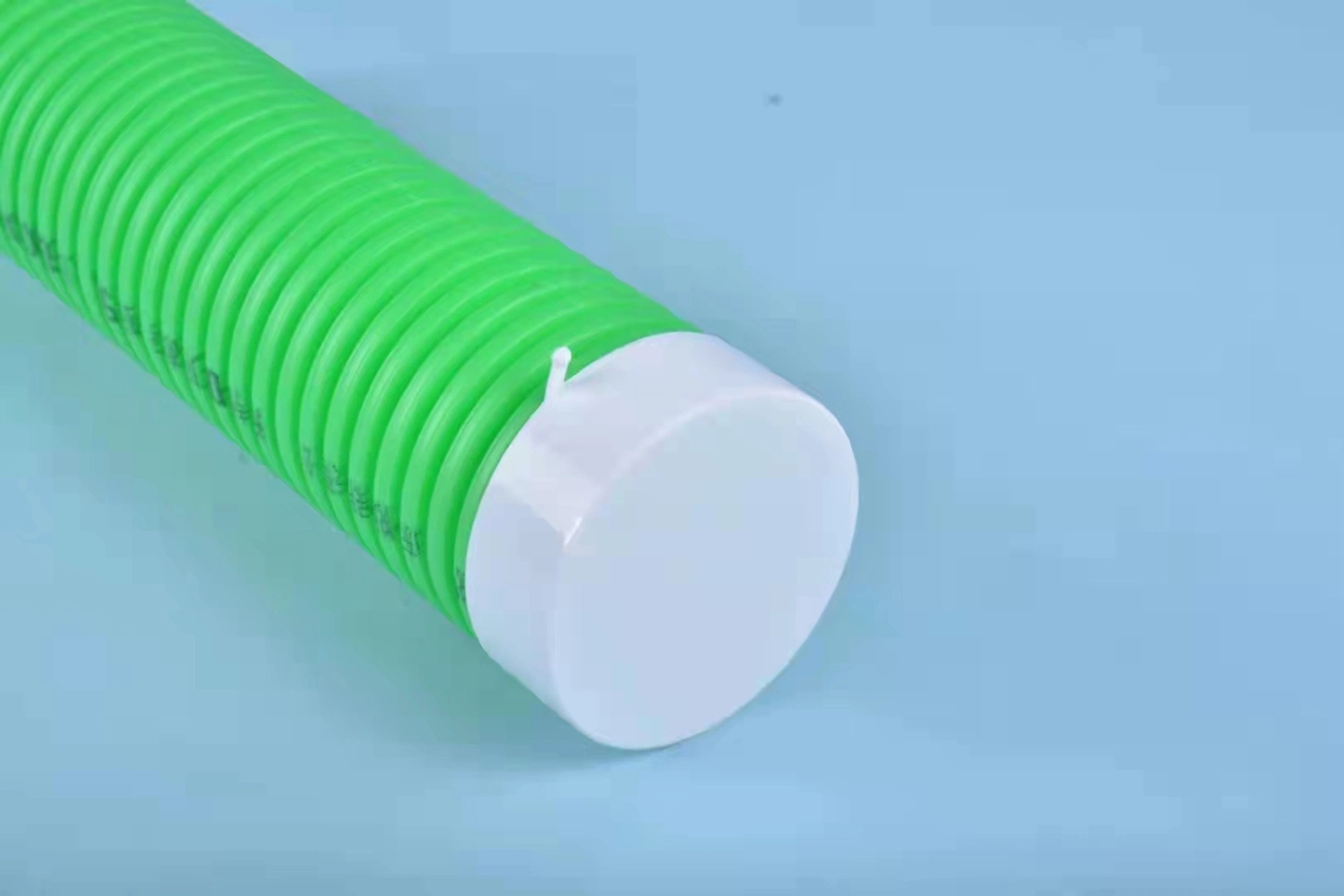 Free Sample HDPE Tube Bellows Flexible Corrugated Plastic Tubing Pipe HDPE Transparent Tube