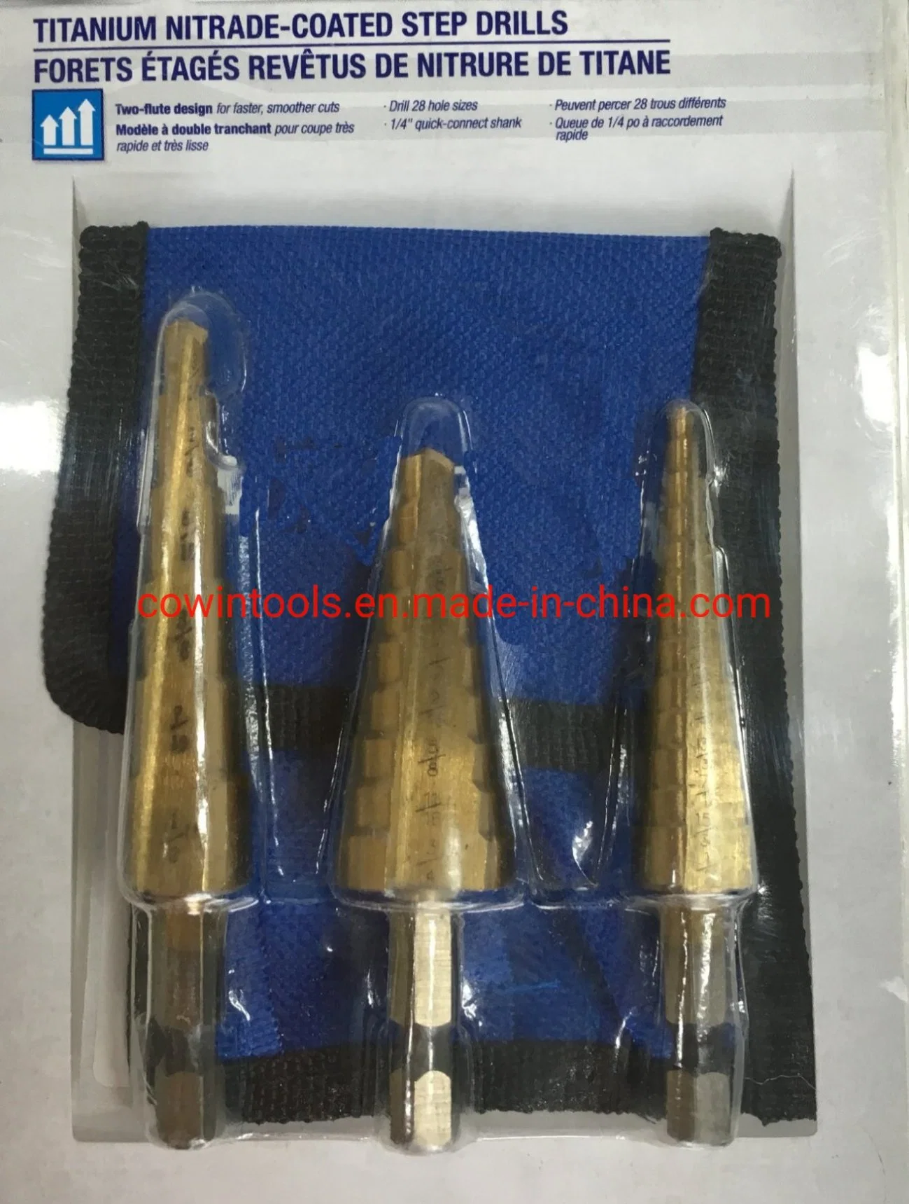 HSS Step Drill Bit Set China Factory