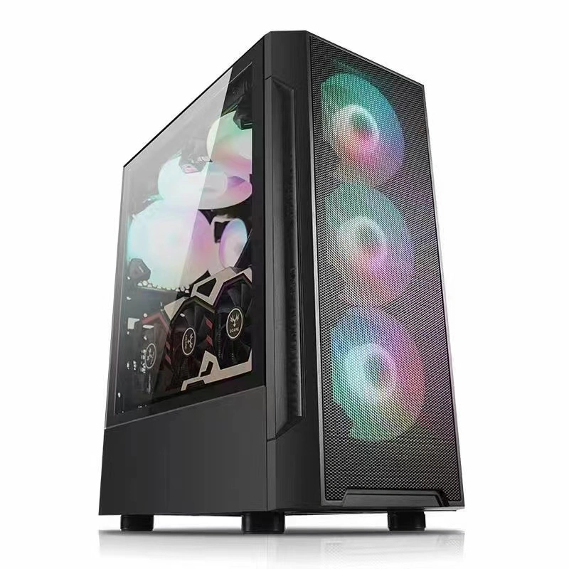 Segotep Flat Mesh Front Panel ATX Gaming PC Case, Wholesales/OEM Factory Chassis