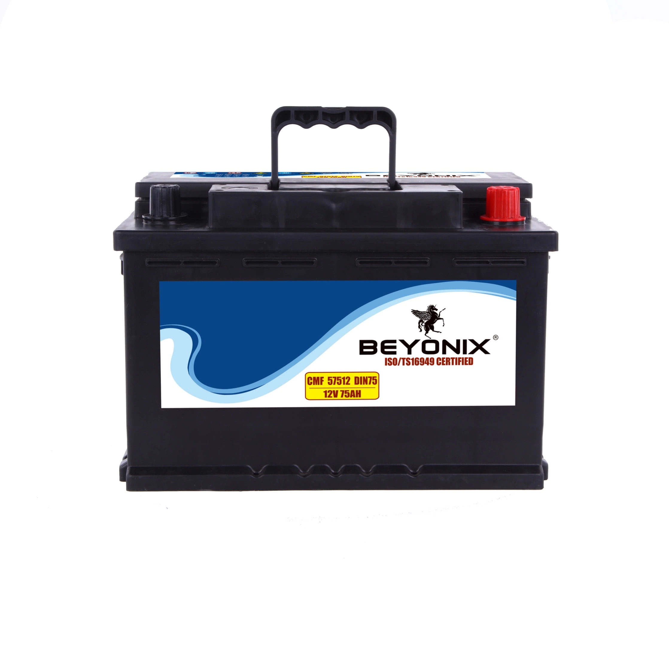 Jeje 12V 75ah Korean Quality for Africa Market Maintenance Free Car Battery