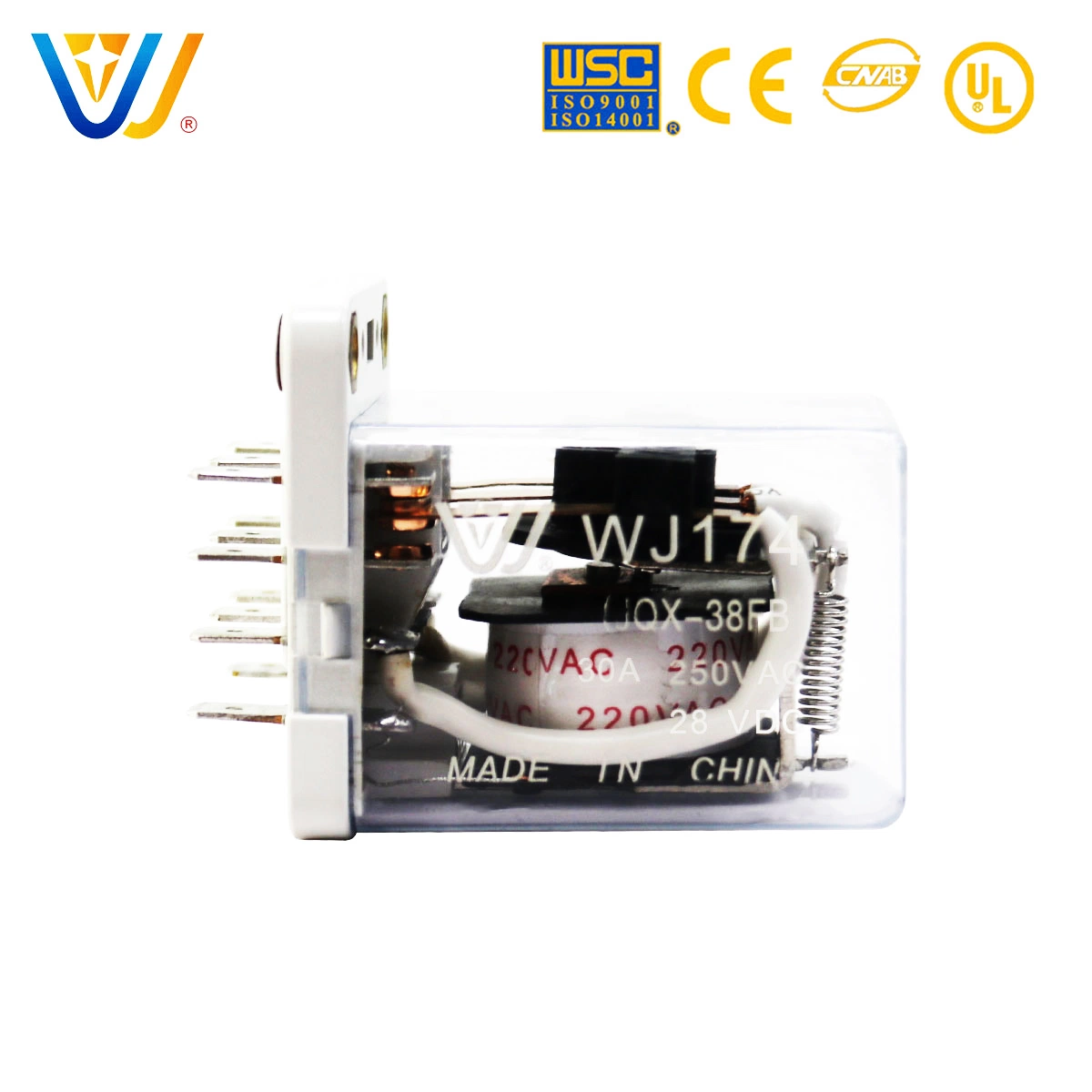 Ms485 30A Mini 12V AC DC Power Relay (JQX-38F 3Z)