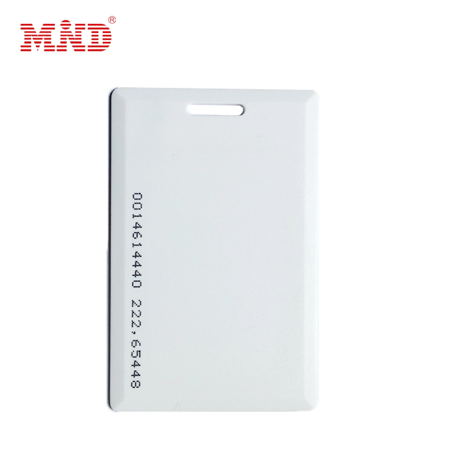 Blank Thick Mango Card Punch Hole White RFID Card Uid Number RFID Card