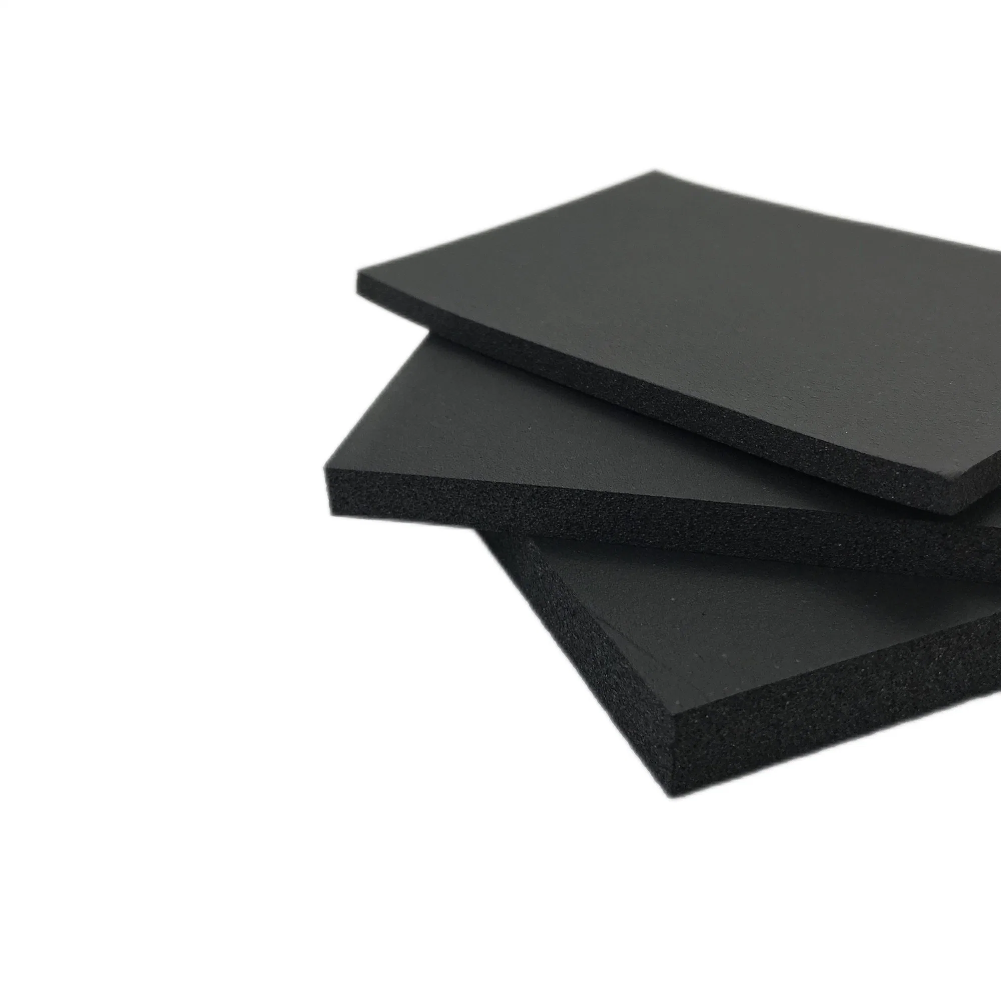 Insulated EPDM Rubber Sheet Soft and Black Fireproof Rubber Foam Closed Cell Rubber Foam