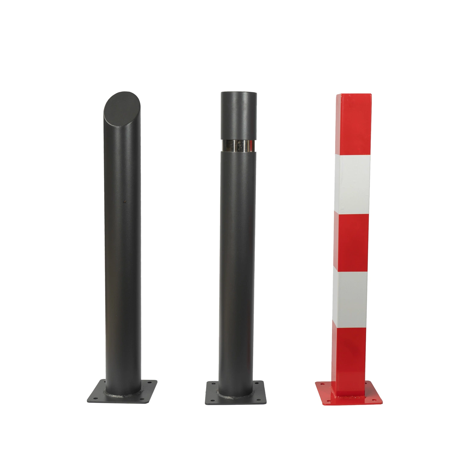 OEM Manual Bollard Security Road Parking Post Manual Key Stainless Steel Flexible Traffic Bollard