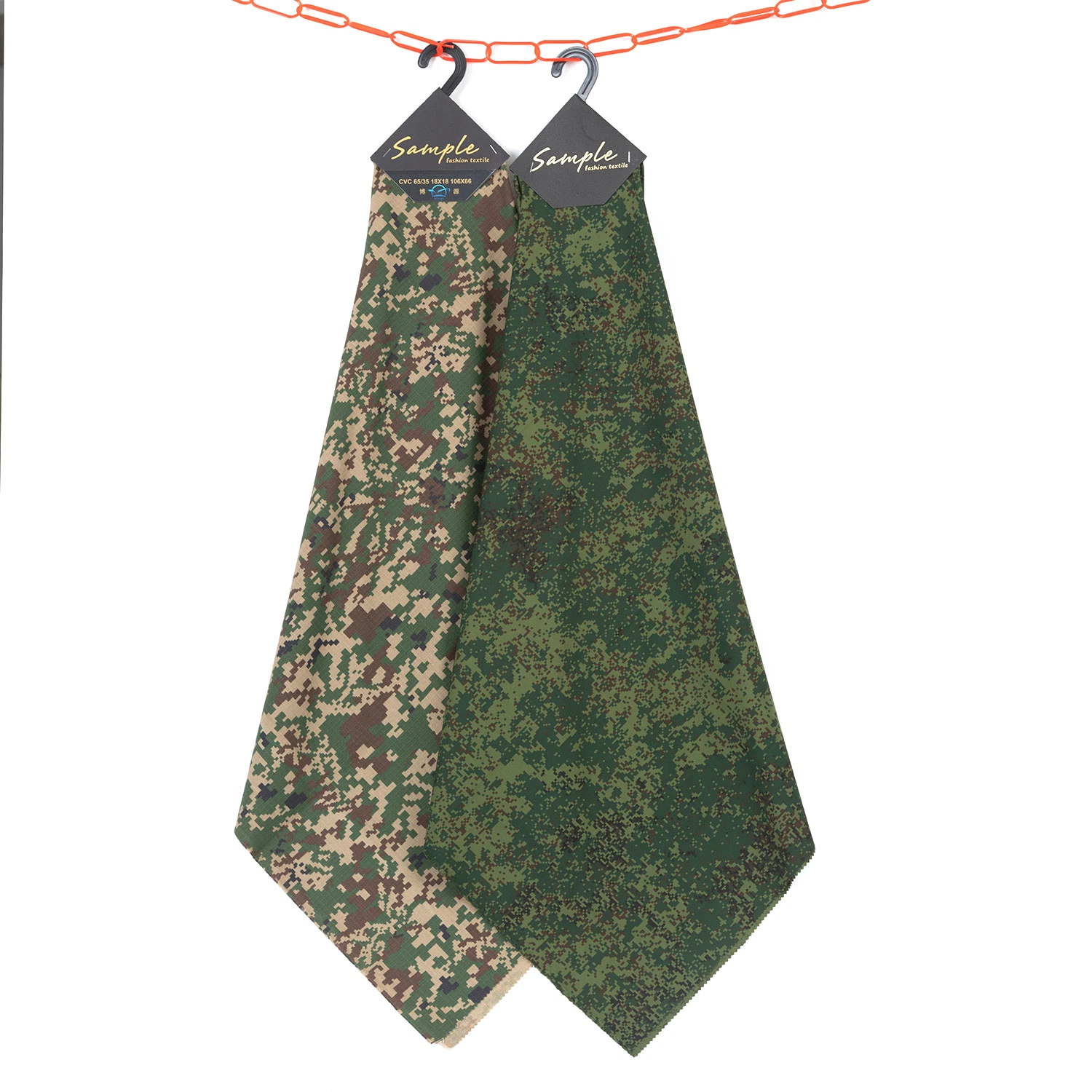 Baumwolle Twill Rhodesian Brushstroke Camouflage Stoff