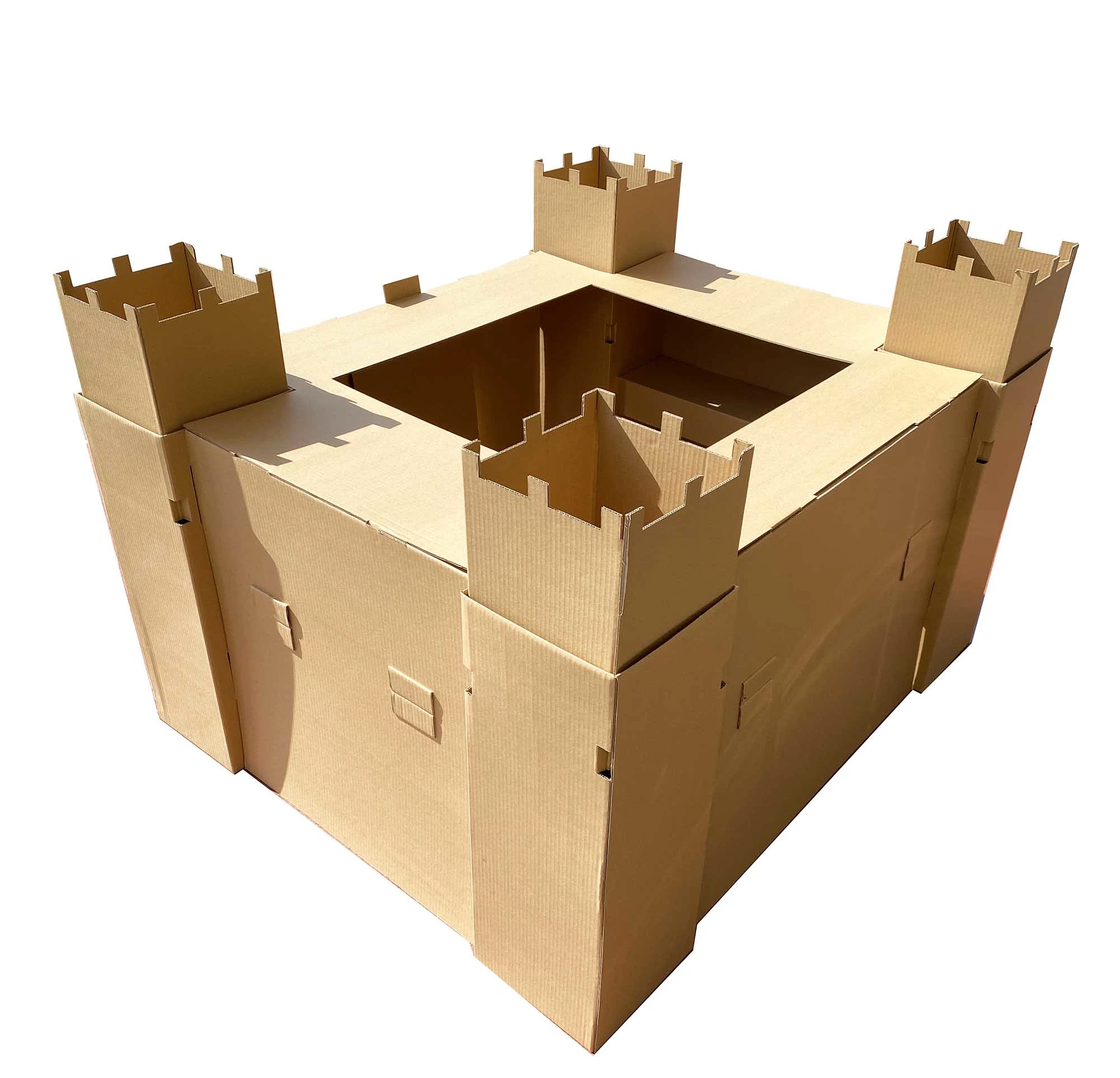 Indoor Playground Cardboard Paper Kid Safe Play Cardboard Box House