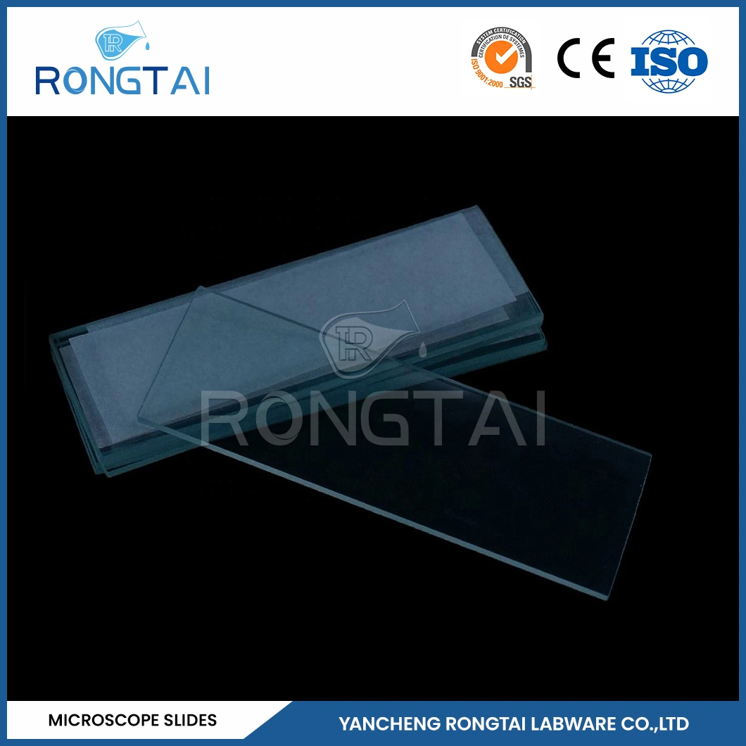 Rongtai Heat-Resistant Glassware Factory Neuron Microscope Slide China 7101 7102 7105 7107 7109 Zoology Microscope Slides