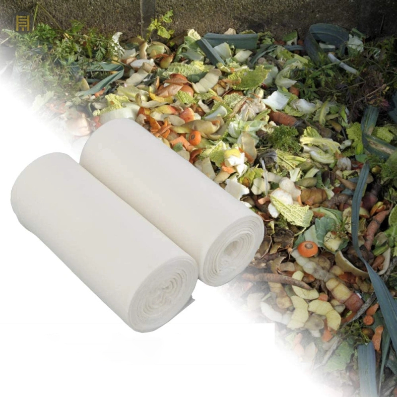 Leak-Resistant Compostable Trash Bags Biodegradable Eco-Friendly Bio Bags for Garbage Bins