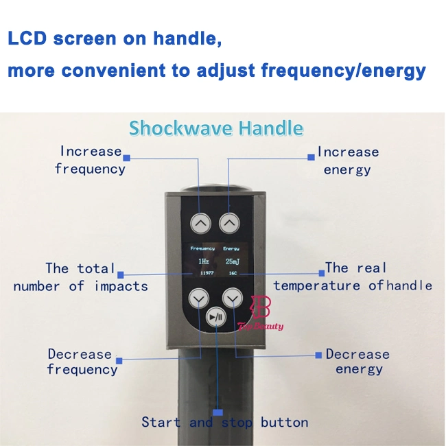 Nouvel ordinateur portable pour Shockwave de l'EFP Cheval &amp; Big/onde de choc de petits animaux appareils de thérapie