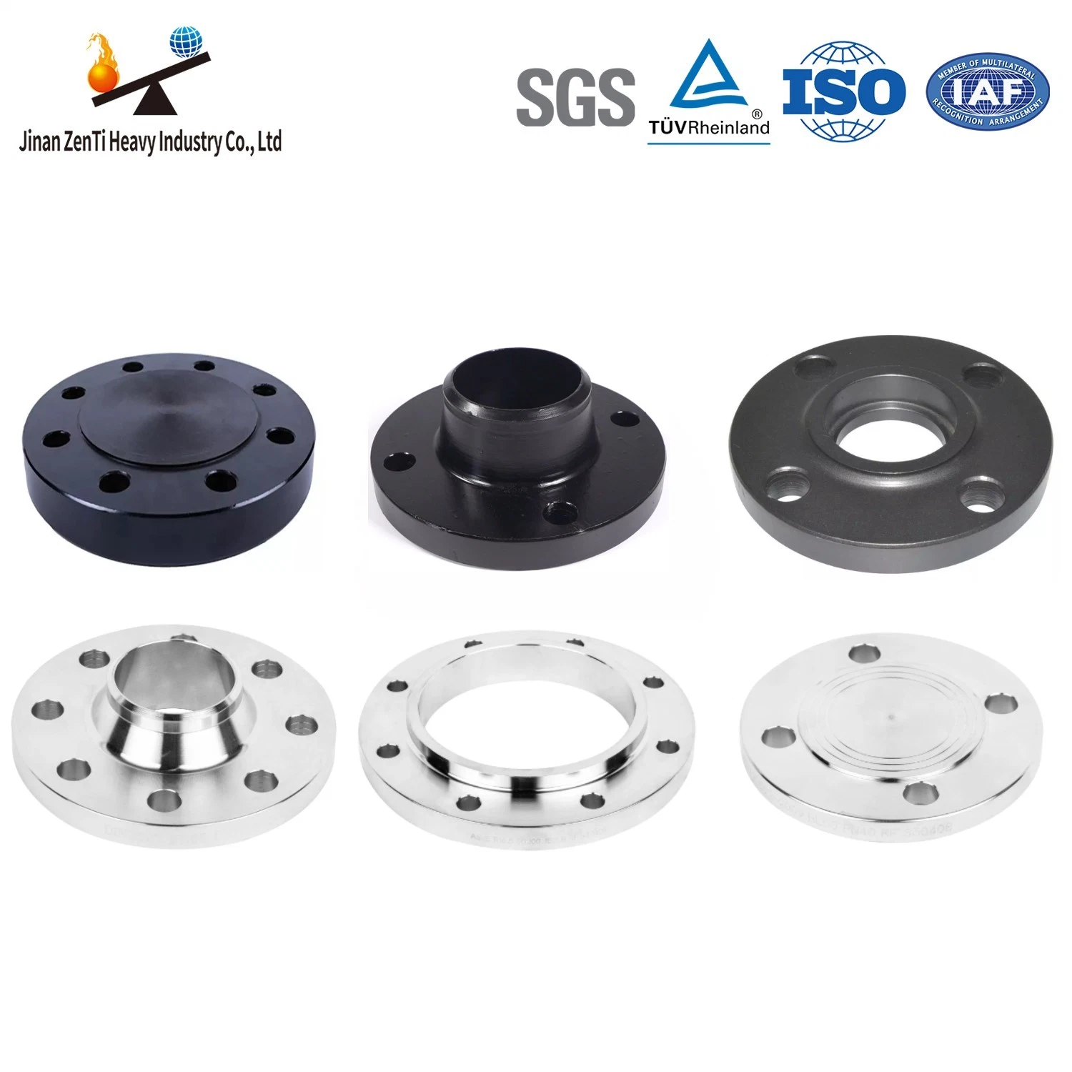 Customized Forged 304 316L Stainless or Carbon Steel Slip on Flange Factory Sale