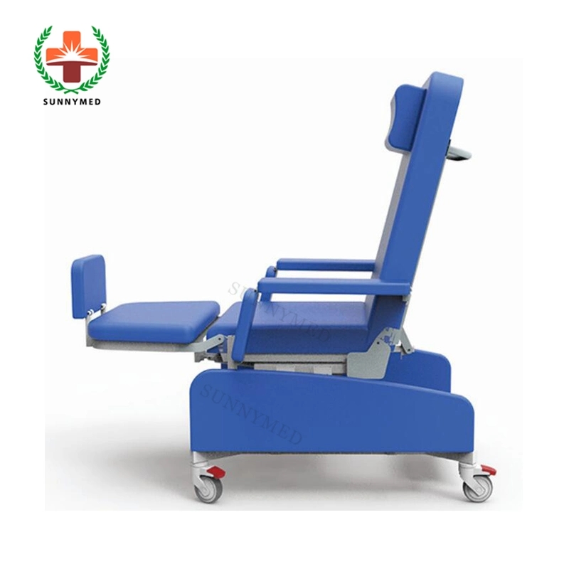 Sy-O007A Krankenhaus zwei Linak Motors Elektrischer Blutspender Stuhl Hämodialyse Stuhl