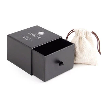 Wholesale High Quality Luxury Paper Gift Box with Cotton Bag