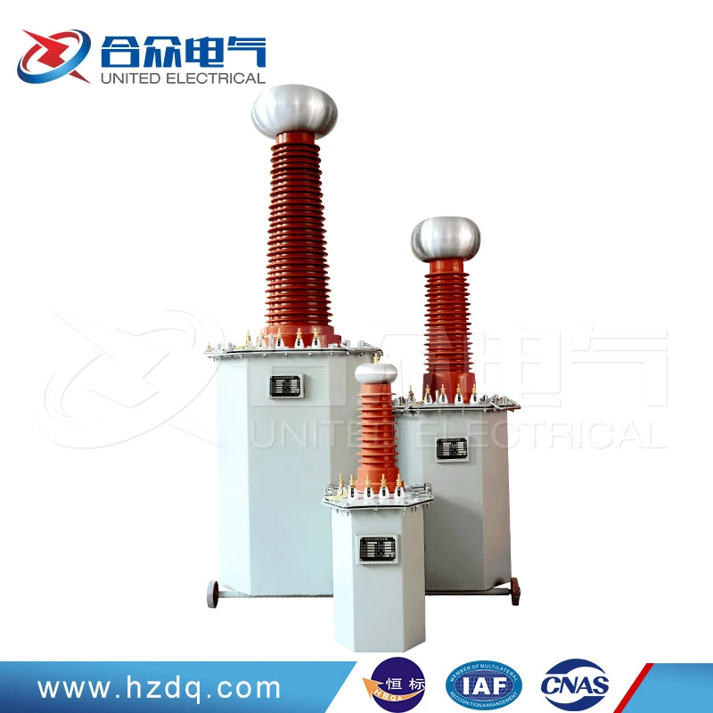 100kv 5kVA High Voltage AC Dielectric Strength Hipot Tester Electrical Oil Immerserd Hv Testing Transformer