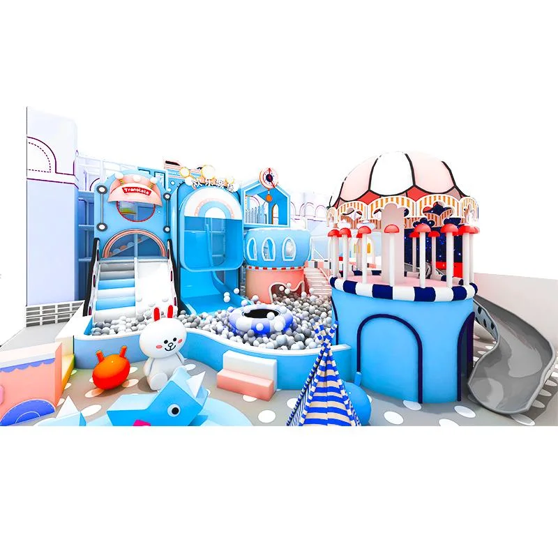 Custom Kids Indoor Playground Amusement Park Trampoline Soft Play