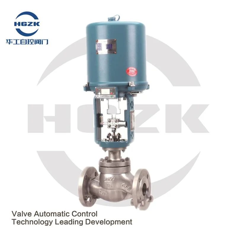 Stainless Steel Pneumatic Diaphragm Regulating Valve with Positioner