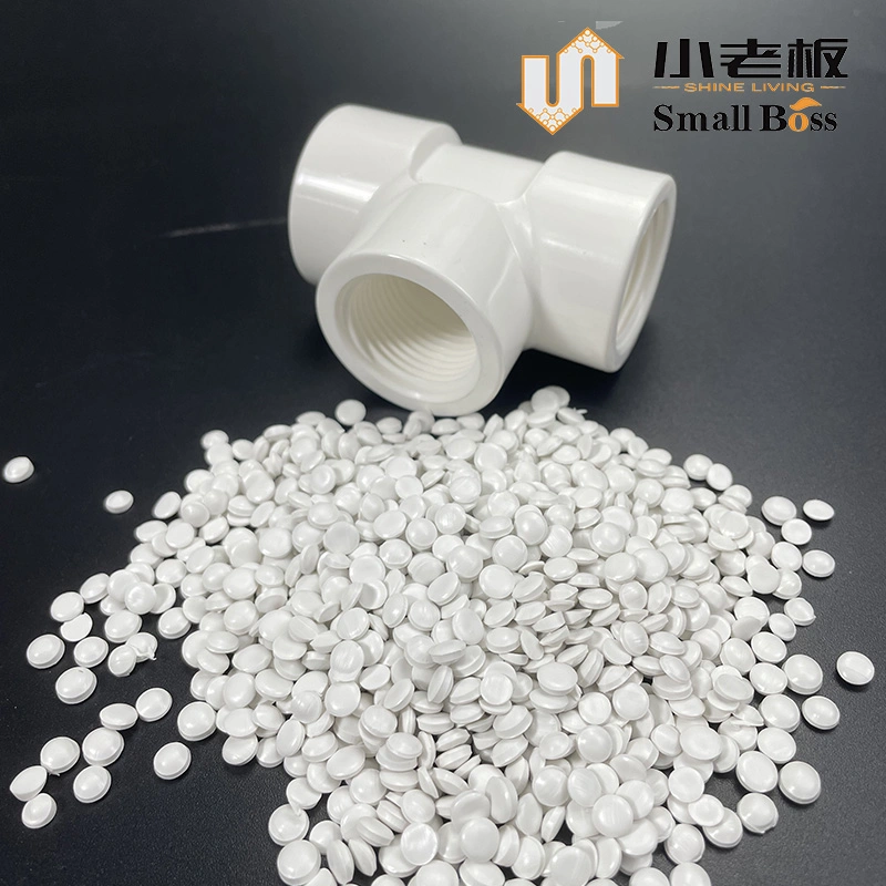 Virgin PVC Granules Customized Color UPVC Compound Polyvinyl Polymer for Plastic Pipes and Fittings