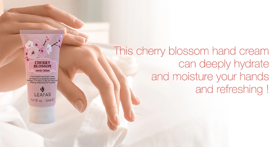 Private Label Cherry Blossom Hand Cream with Low MOQ