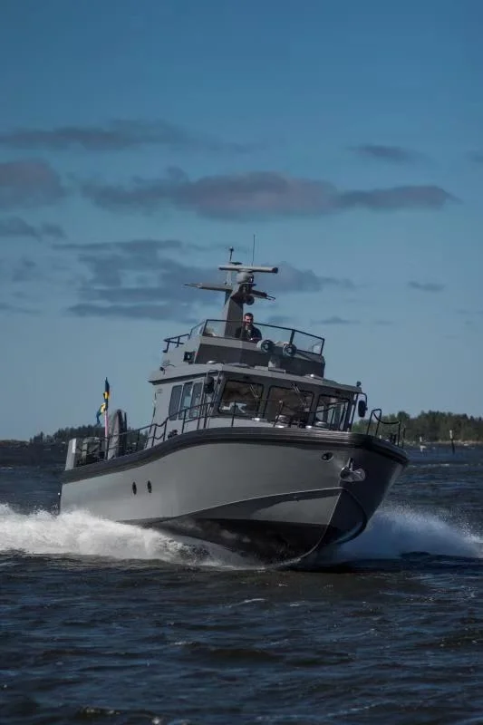 Motor de resgate de velocidade em alumínio do piloto militar de 15 m Aqualand 48 pés e 15 m Barco (PAL1480)