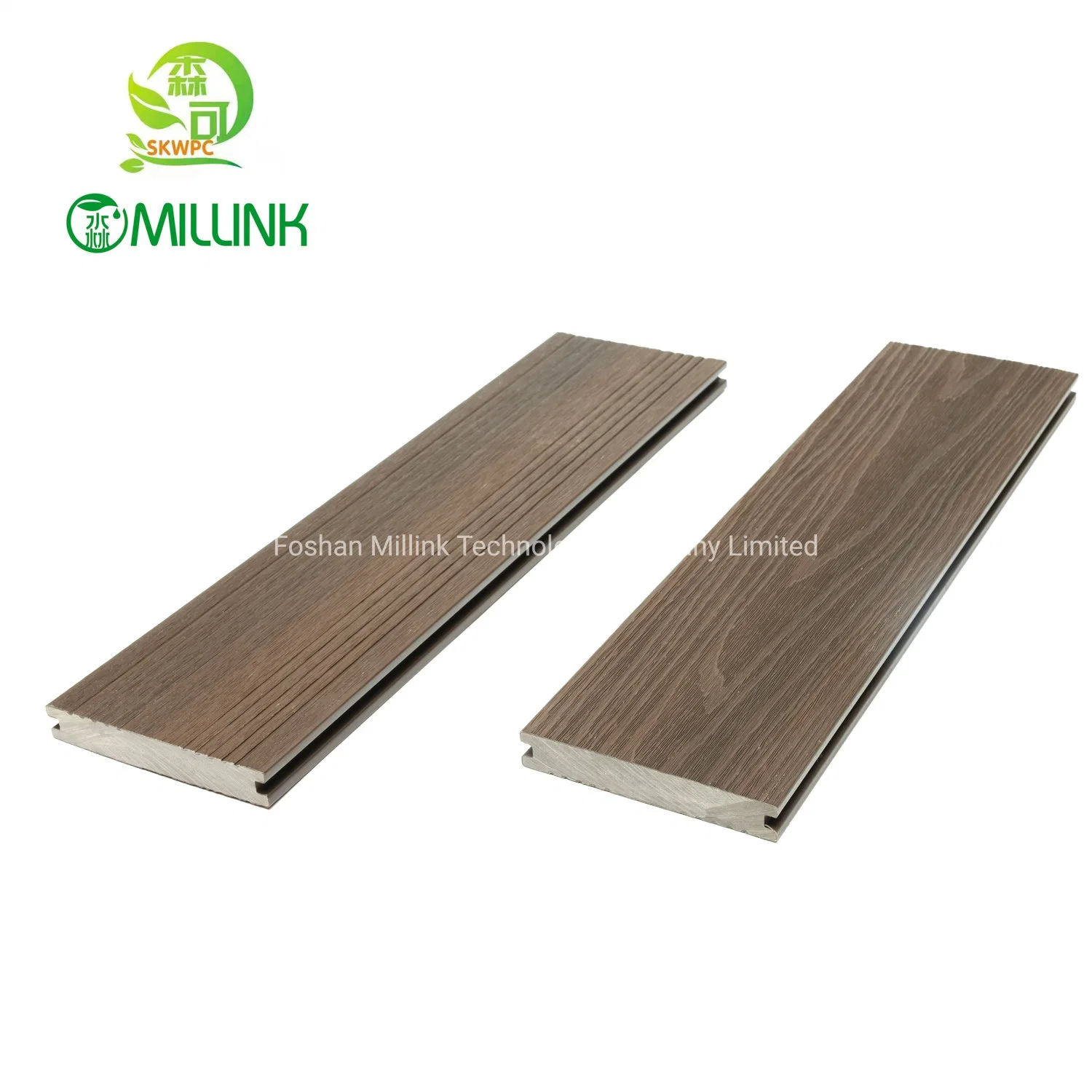 Nuevo diseño WPC Vinyl Plank Madera plastica Laminado Lay suelto Pisos Decking baldosa