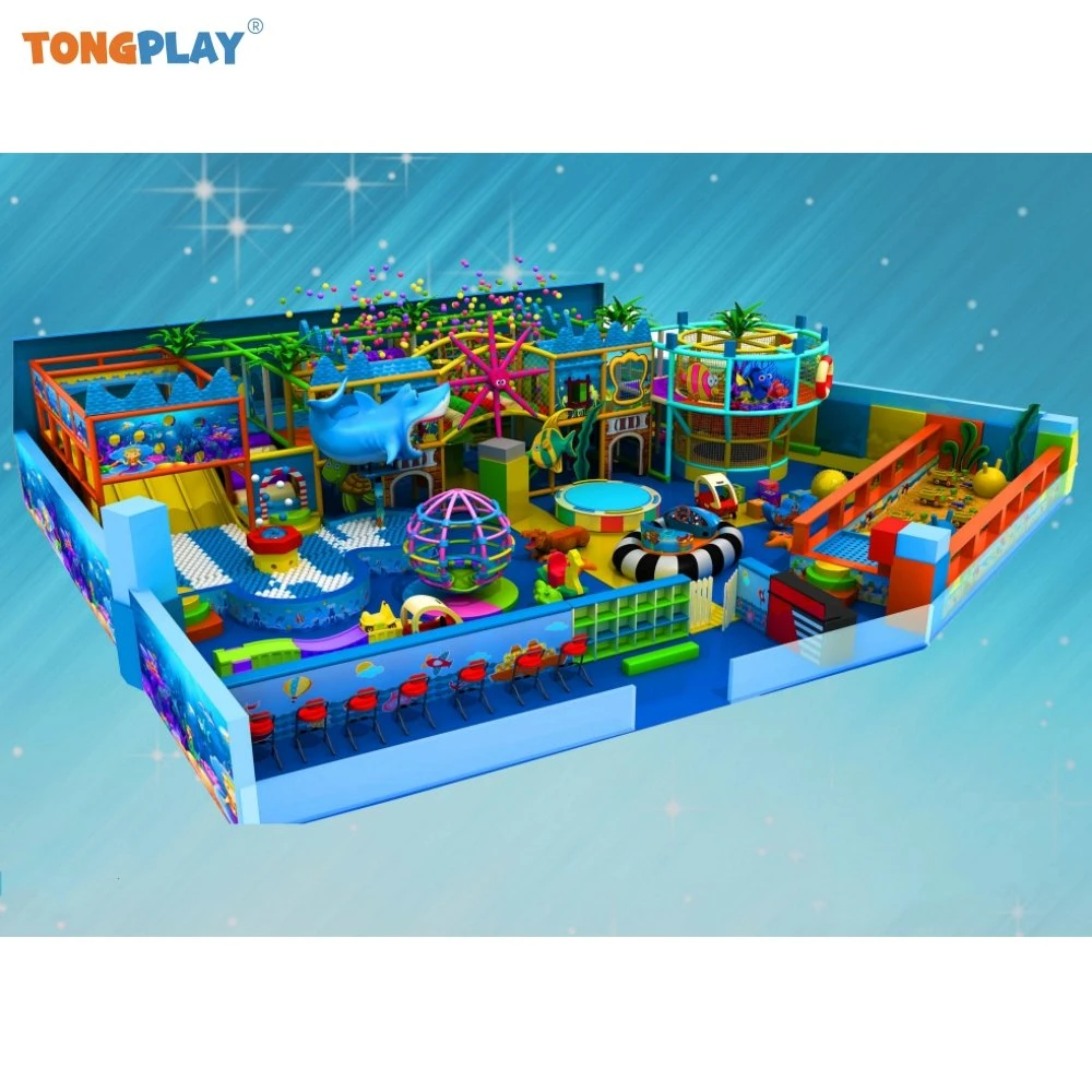 Indoor Commercial Playground Equipment Children's Castle Playground for Shopping Mall