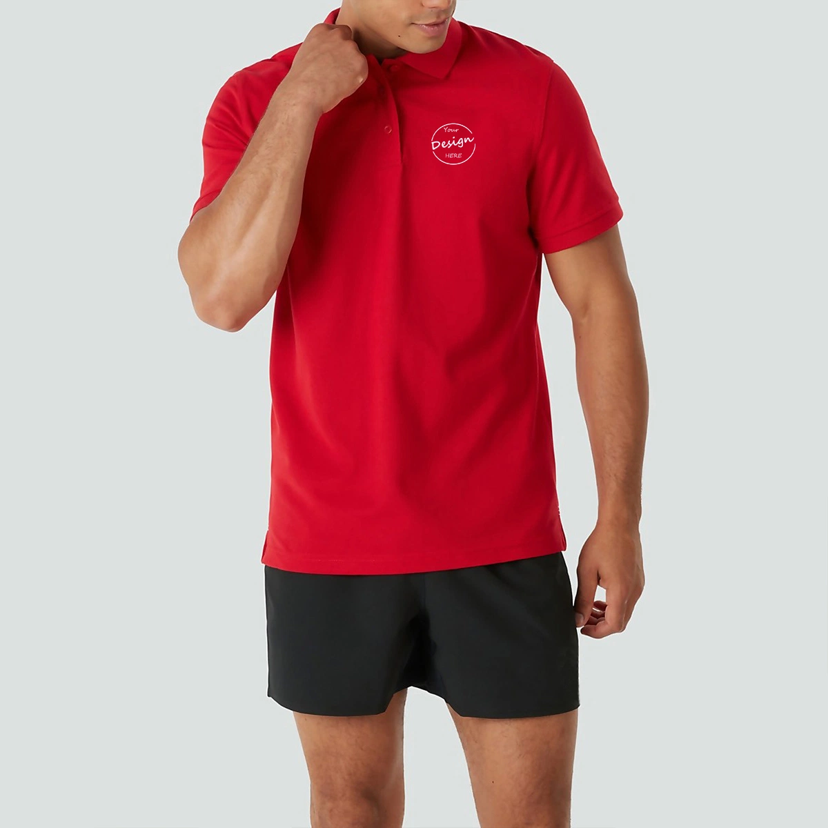 Custom Short Sleeve Polos Shirt Customized T-Shirt Printed Logo Embroidery Fast Quick Dry Men Women Sports Golf Polo Shirts