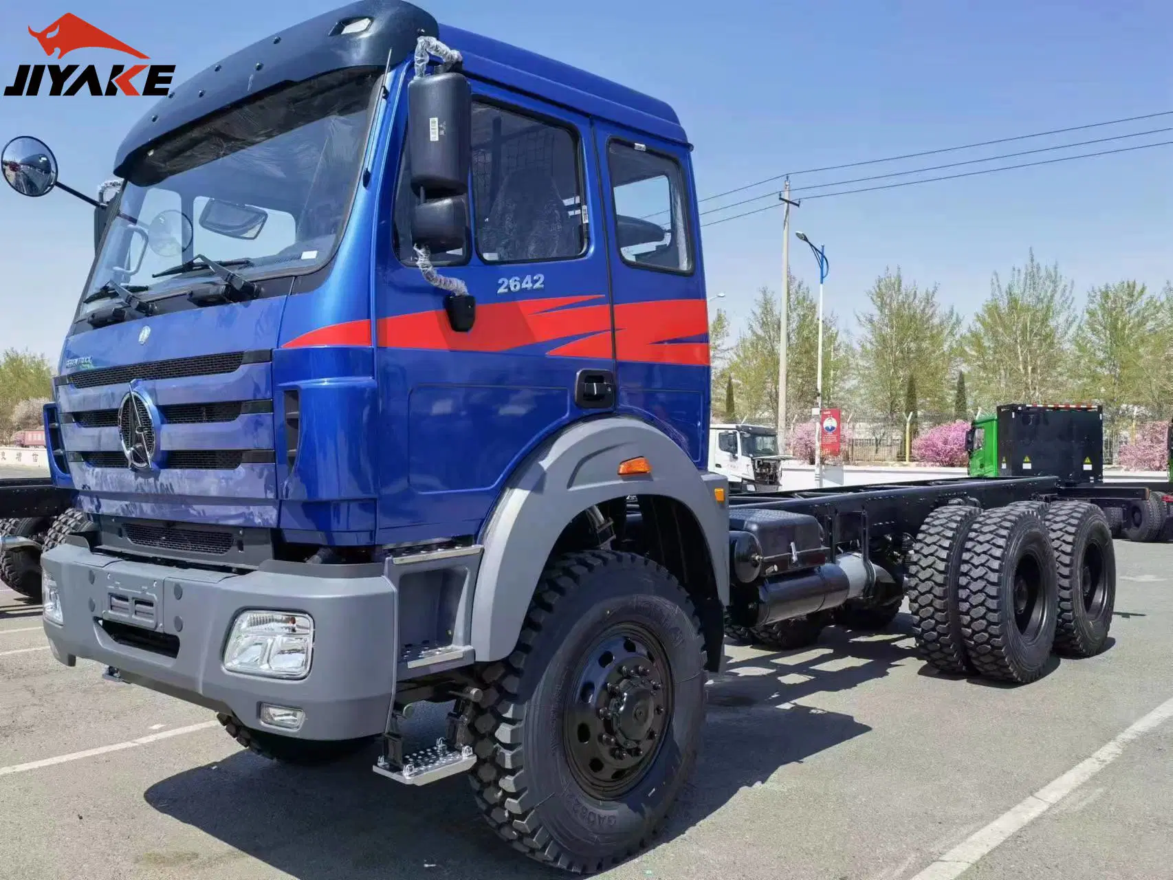 Nouveau 6*6 Beiben Ng80 2642 2638 380HP tête camion remorque Prix utilisé 12 roues Beiben 6X4 V3 chariot pour la vente du tracteur