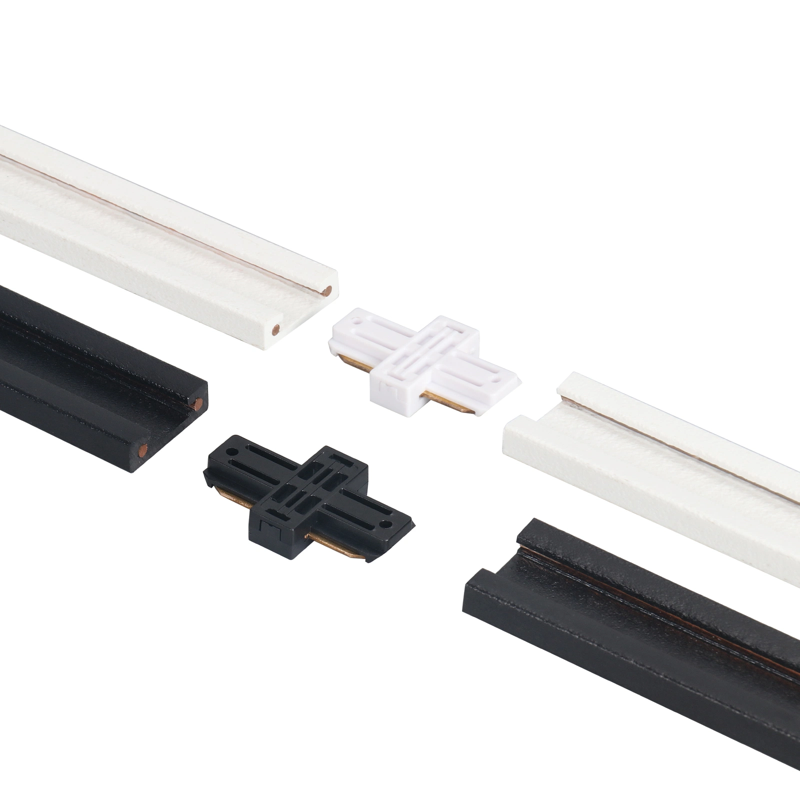 Carril de luz de traza de CA COB CCT 5000K Luz de traza de LED Lámpara LED de 220V montado en superficie